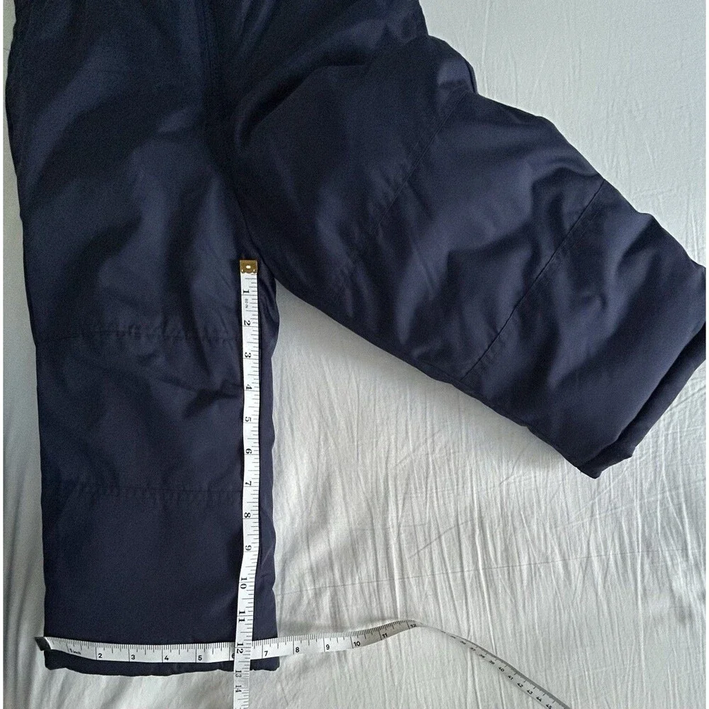 NWOT Carters Snowsuits Snow Bib Pants Navy Blue Toddler Boy Girl Size 4T